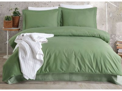 Постельное белье Turkiz - Kalamaki Green (Turkey), евро комплект Постельное белье Turkiz - Kalamaki Green (Turkey), евро комплект